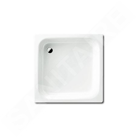Kaldewei Advantage - Receveur de douche Sanidusch 548, 750 x 800 mm, Perl-Effect, sans support en polystyrène, blanc