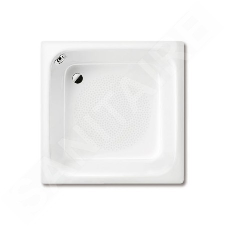 Kaldewei Advantage - Receveur de douche carré Sanidusch 495, 800 x 800 x 250 mm, blanc - Receveur de douche, antidérapant,