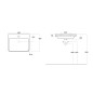 Sapho Thalie - Meuble-lavabo 600x460 mm, blanc TH11060 Sapho Thalie - Meuble-lavabo 600x460 mm, blanc TH11060