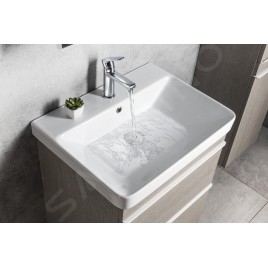 Sapho Thalie - Meuble-lavabo 600x460 mm, blanc TH11060