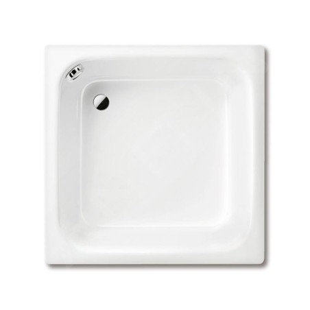 Kaldewei Advantage - Receveur de douche carré Sanidusch 496, 900 x 900 x 250 mm, blanc - Receveur de douche, antidérapant,