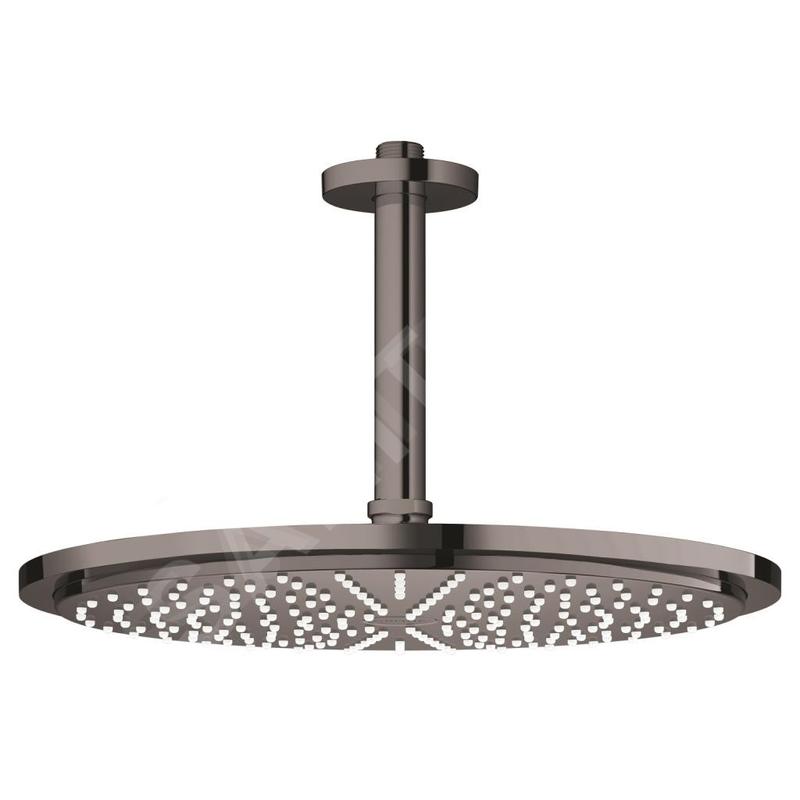 Grohe Rainshower Cosmopolitan - Douche de tête 310, bras de douche 142 mm, un jet, graphite foncé 26067A00 Grohe Rainshower Cosmopolitan - Douche de tête 310, bras de douche 142 mm, un jet, graphite foncé 26067A00