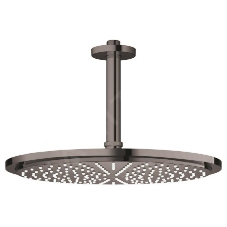 Grohe Rainshower Cosmopolitan - Douche de tête 310, bras de douche 142 mm, un jet, graphite foncé 26067A00
