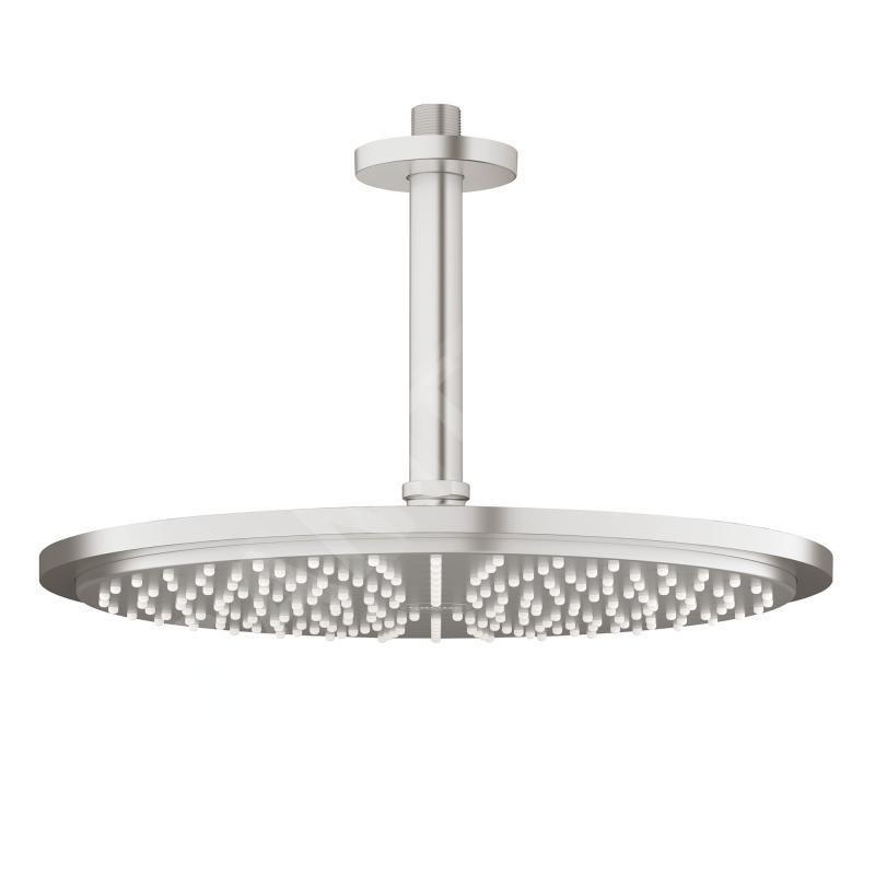 Grohe Rainshower - Douche de tête Cosmopolitan, diamètre de 310 mm, sortie plafond de 142 mm, supersteel 26067DC0 Grohe Rainshower - Douche de tête Cosmopolitan, diamètre de 310 mm, sortie plafond de 142 mm, supersteel 26067DC0