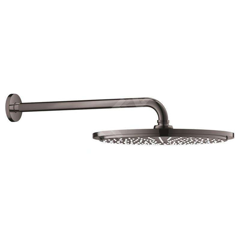Grohe Rainshower Cosmopolitan - Douche de tête 310, bras de douche 380 mm, un jet, graphite foncé 26066A00 Grohe Rainshower Cosmopolitan - Douche de tête 310, bras de douche 380 mm, un jet, graphite foncé 26066A00