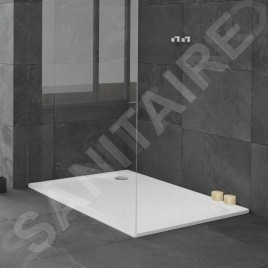 Kaldewei Avantgarde - Receveur de douche Superplan 405-2, 900x1100 mm, support polystyrène, antidérapant, effet Perl, blanc