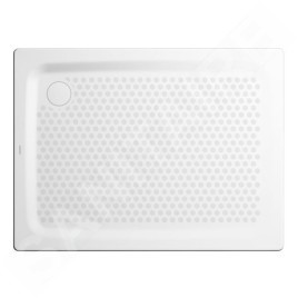 Kaldewei Avantgarde - Receveur de douche Superplan 404-1, 900x1000 mm, Antidérapant sur toute la surface, Perl-Effect, blanc
