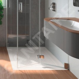 Kaldewei Avantgarde - Receveur de douche Superplan 406-1, 900x1200 mm, Antidérapant sur toute la surface, Perl-Effect, blanc