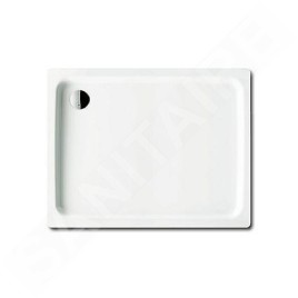 Kaldewei Ambiente - Receveur de douche rectangulaire Duschplan 415-2, 700x1200 mm, Perl-Effect, support en polystyrène, blanc