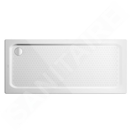 Kaldewei Avantgarde - Receveur de douche Superplan XXL 412-1, 1000x1400 mm, surface totale antidérapante, blanc 431230020001