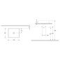 Sapho Isvea Purity - Vasque, 500x420 mm, blanc 10PL66050 Sapho Isvea Purity - Vasque, 500x420 mm, blanc 10PL66050