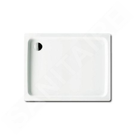 Kaldewei Ambiente - Receveur de douche rectangulaire Duschplan 416-2, 750x1000 mm, antidérapant, effet Perl, support en