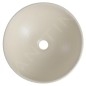 Sapho Attila - Lavabo en céramique, diamètre 43 cm, ivoire DK005 Sapho Attila - Lavabo en céramique, diamètre 43 cm, ivoire DK005