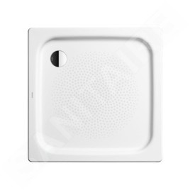 Kaldewei Ambiente - Receveur de douche carré Duschplan 542-1, 800x800 mm, antidérapant, sans support en polystyrène, blanc