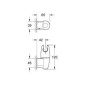 Grohe Movario - Porte-douche mural, chrome 28401000