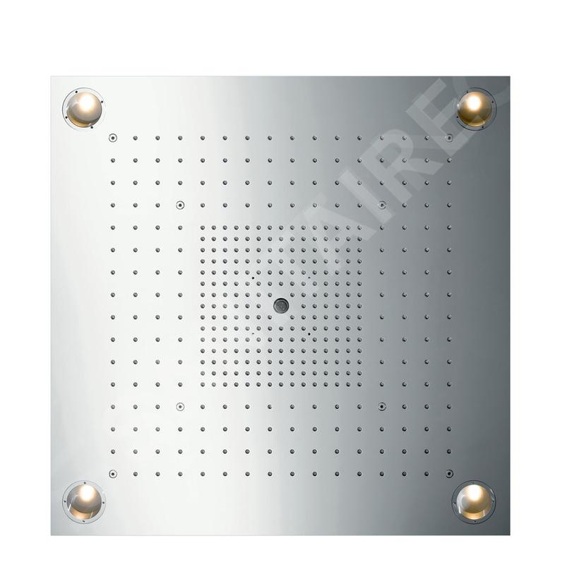 Axor ShowerCollection - ShowerHeaven 720 x 720 mm, acier inoxydable 10627800