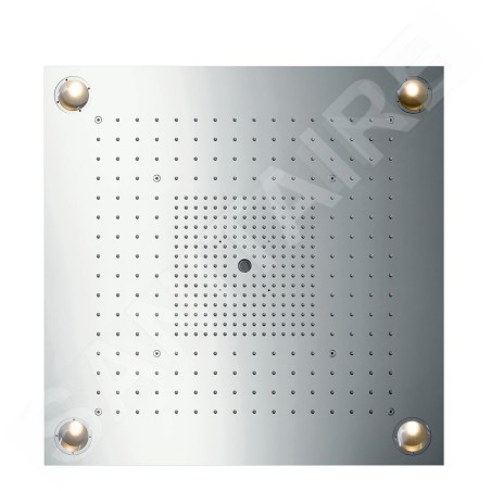 Axor ShowerCollection - ShowerHeaven 720 x 720 mm, acier inoxydable 10627800
