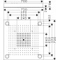 Axor ShowerCollection - ShowerHeaven 720 x 720 mm, acier inoxydable 10627800