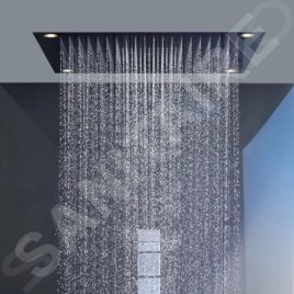 Axor ShowerCollection - ShowerHeaven 720 x 720 mm, acier inoxydable 10627800