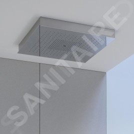 Axor ShowerCollection - ShowerHeaven 720 x 720 mm, acier inoxydable 10625800