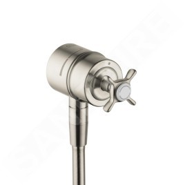 Axor Montreux - Fixfit Stop, vanne d'arrêt, nickel brossé 16882820