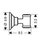 Axor Montreux - Support de douche, nickel brossé 16325820