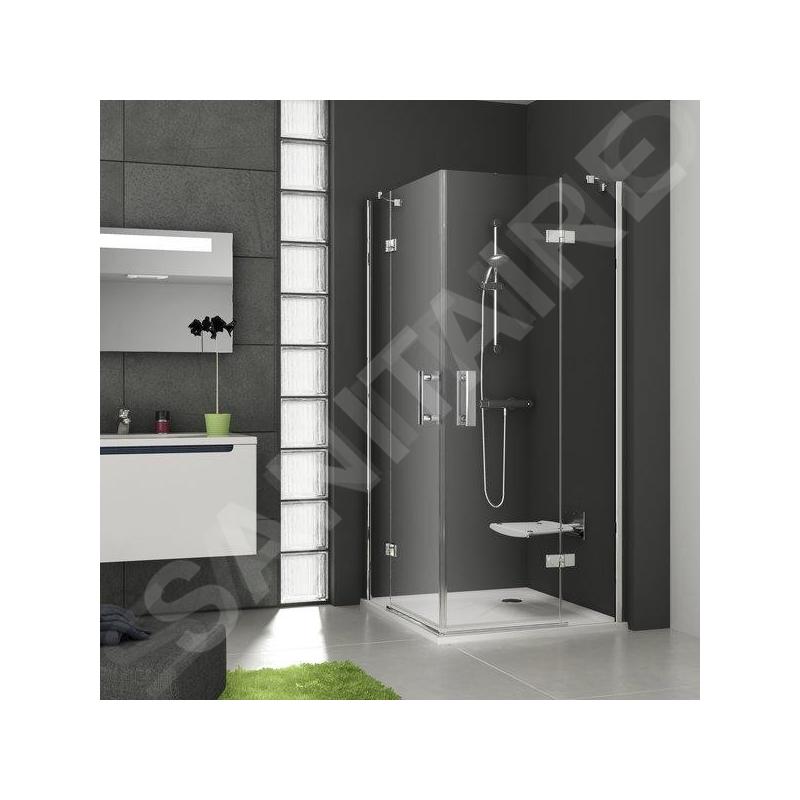 Ravak SmartLine - Cabine de douche d'angle SMSRV4-90, 885-900 mm, chrome/verre clair 1SV77A00Z1 Ravak SmartLine - Cabine de douche d'angle SMSRV4-90, 885-900 mm, chrome/verre clair 1SV77A00Z1