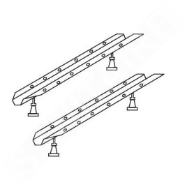 Ravak Accessoires - Pieds universels pour les plateaux de la Base 600 B2F0000001