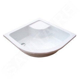 Ravak Minivana - Receveur de douche profond Sabina 80-LA, 800x800 mm, AntiBac, blanc A214001020
