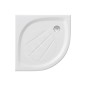 Ravak Galaxy Pro - Receveur de douche Elipso Pro-80, 800x800 mm, blanc XA234401010