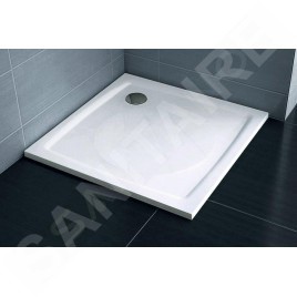 Ravak Galaxy Pro - Receveur de douche Perseus Pro-90, 900x900 mm, blanc XA037701010
