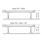 Ravak Galaxy Pro - Receveur de douche Gigant Pro, 1100x800 mm, blanc XA03D401010