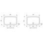 Ravak Galaxy Pro Flat - Receveur de douche Gigant Pro Flat, 1000x800 mm, blanc XA03A411010 Ravak Galaxy Pro Flat - Receveur de douche Gigant Pro Flat, 1000x800 mm, blanc XA03A411010