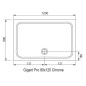 Ravak Galaxy Pro Chrome - Receveur de douche Gigant Pro-100 chrome, 1200x800 mm, blanc XA04G401010 Ravak Galaxy Pro Chrome - Receveur de douche Gigant Pro-100 chrome, 1200x800 mm, blanc XA04G401010
