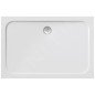 Ravak Galaxy Pro Chrome - Receveur de douche Gigant Pro-100 chrome, 1200x900 mm, blanc XA04G701010