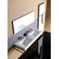 Sapho Nadja - Double-lavabo 1600x500 mm, avec trop-plein, trous pour robinet, blanc 68164 Sapho Nadja - Double-lavabo 1600x500 mm, avec trop-plein, trous pour robinet, blanc 68164