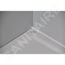 Ravak Accessoires - Bande de recouvrement, 10/1100 mm, blanc XB451100001