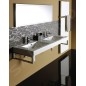 Sapho Nadja - Double-lavabo 1600x500 mm, avec trop-plein, trous pour robinet, blanc 68164 Sapho Nadja - Double-lavabo 1600x500 mm, avec trop-plein, trous pour robinet, blanc 68164