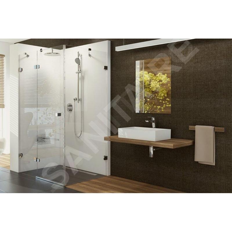 Ravak Brilliant - Cabine de douche BSDPS-90/90 L, 883-895x883-895 mm, chrome/verre clair 0UL77A00Z1 Ravak Brilliant - Cabine de douche BSDPS-90/90 L, 883-895x883-895 mm, chrome/verre clair 0UL77A00Z1