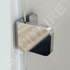 Ravak Brilliant - Cabine de douche BSDPS-90/90 L, 883-895x883-895 mm, chrome/verre clair 0UL77A00Z1