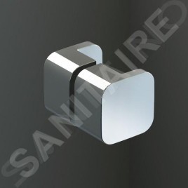 Ravak Brilliant - Cabine de douche BSDPS-90/90 L, 883-895x883-895 mm, chrome/verre clair 0UL77A00Z1