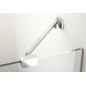 Ravak Brilliant - Cabine de douche BSDPS-90/90 L, 883-895x883-895 mm, chrome/verre clair 0UL77A00Z1 Ravak Brilliant - Cabine de douche BSDPS-90/90 L, 883-895x883-895 mm, chrome/verre clair 0UL77A00Z1