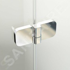 Ravak Brilliant - Cabine de douche BSDPS-90/90 R, 883-895x883-895 mm, chrome/verre transparent 0UP77A00Z1