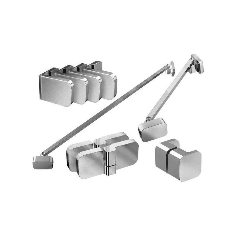 Ravak Brilliant - Kit de montage B SET pour BSDPS 100 L, chromé D01000A078