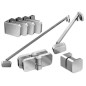 Ravak Brilliant - Kit de montage B SET pour BSDPS 110 R, chromé D01000A079