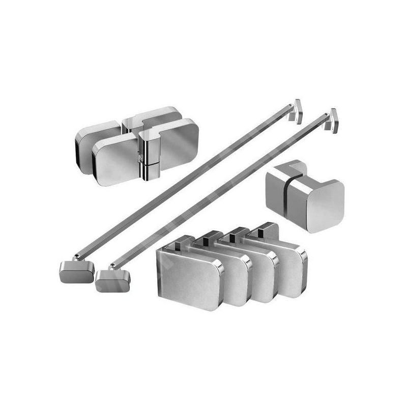 Ravak Brilliant - Kit d'installation B SET pour BSDPS 120 L, chromé D01000A082