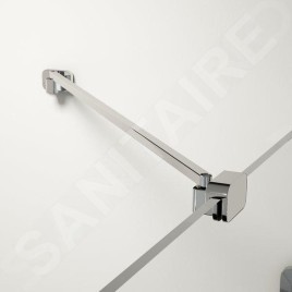 Ravak Brilliant - Porte de douche BSD2-80 R, 790-805 mm, droite, chromé/verre clair 0UP4AA00Z1