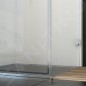 Ravak Brilliant - Porte de douche BSD2-80 R, 790-805 mm, droite, chromé/verre clair 0UP4AA00Z1