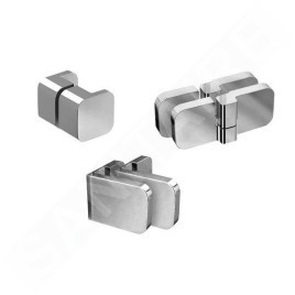 Ravak Brilliant - Kit d'installation B SET pour BSD2 80 R, 90 R, chrome D01000A083
