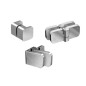 Ravak Brilliant - Kit d'installation B SET pour BSD2 80 R, 90 R, chrome D01000A083